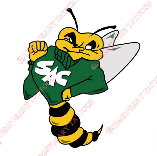Sacramento State Hornets Customize Temporary Tattoos Stickers NO.4207